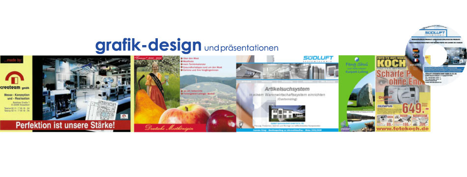 grafik-design und präsentationen